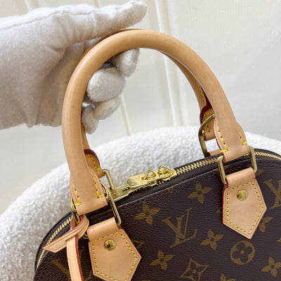 LV Alma BB in Monogram Canvas and GHW