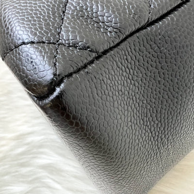 Chanel Grand Shopping Tote GST in Black Caviar and GHW