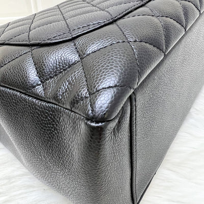 Chanel Grand Shopping Tote GST in Black Caviar and GHW
