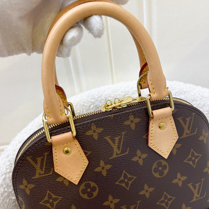 LV Alma BB in Monogram Canvas and GHW