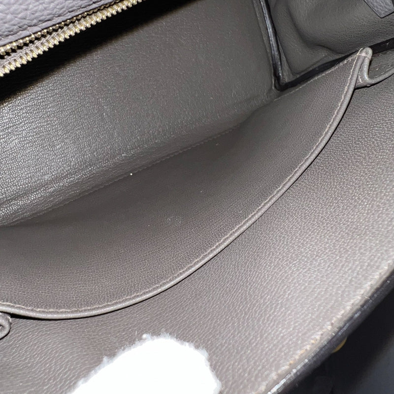 Hermes Kelly 25 in Gris Etain Togo Leather and GHW