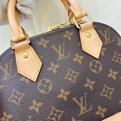 LV Alma BB in Monogram Canvas and GHW