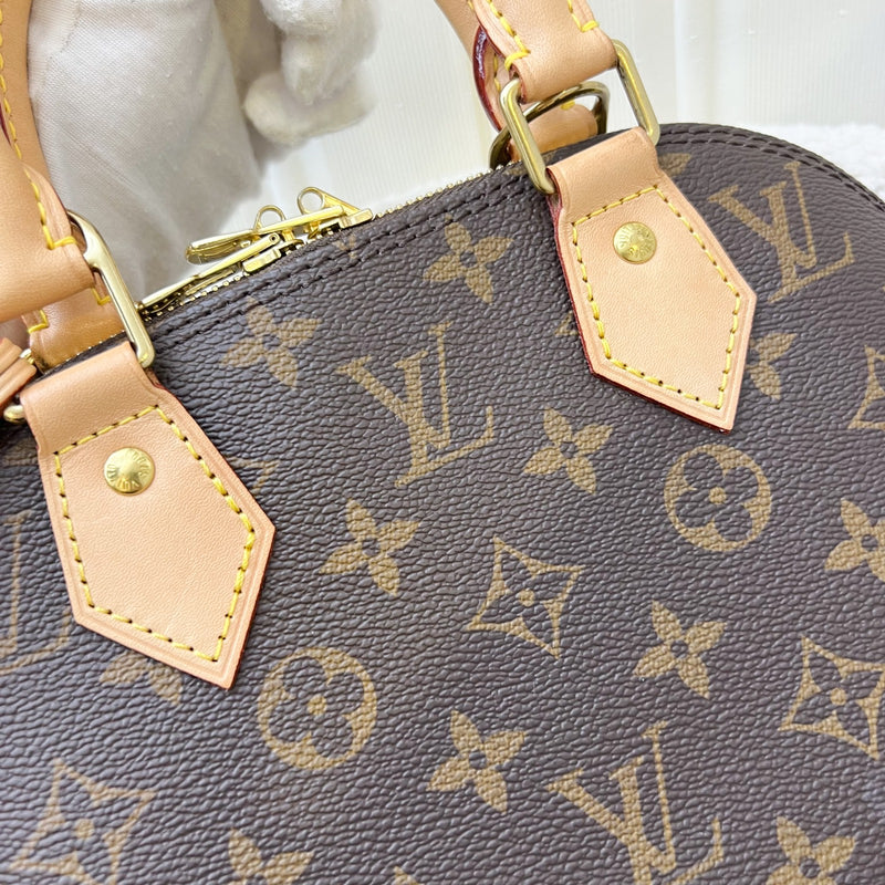 LV Alma BB in Monogram Canvas and GHW