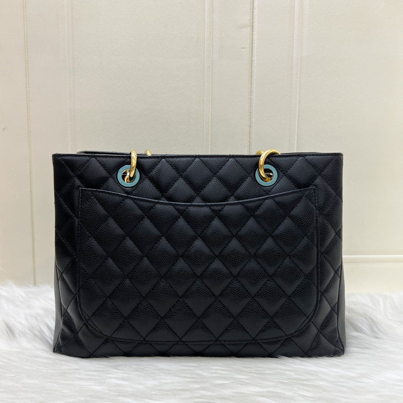 Chanel Grand Shopping Tote GST in Black Caviar and GHW
