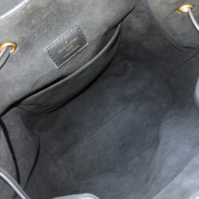 LV Montsouris Backpack in Black Empreinte Leather and GHW
