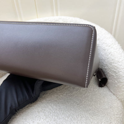Loro Piana LP 27 Extra Bag in Dark Chocolate Licorice / Sun Gold Smooth Calfskin and GHW