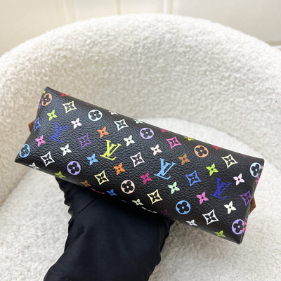 LV x Murakami Vintage Toiletry Pouch in Multicolore Noir Black Monogram Canvas and GHW (Model: M47355)