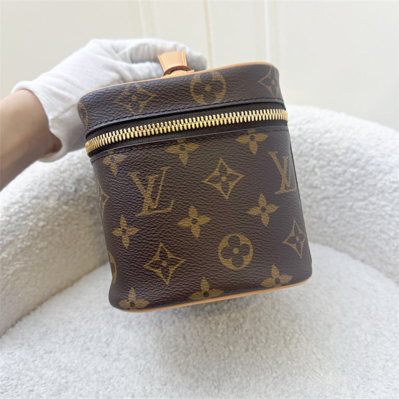 LV Nice Mini Toiletry Pouch in Monogram Canvas GHW