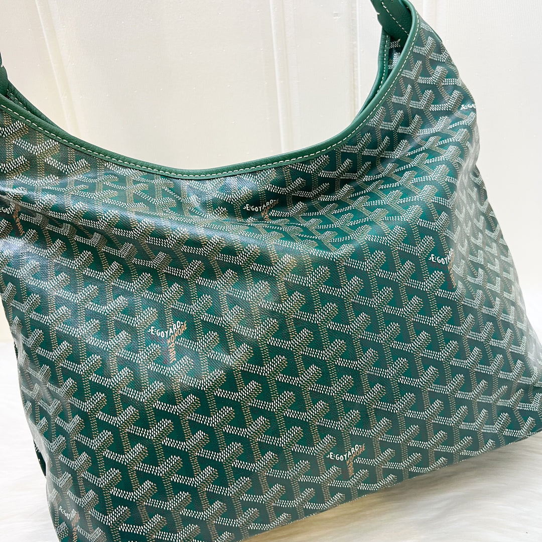 Goyard Boheme PM Hobo Bag in Green Signature Goyardine Goyard Boheme PM Hobo Bag in Green Signature Goyardine