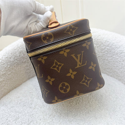 LV Nice Mini Toiletry Pouch in Monogram Canvas GHW