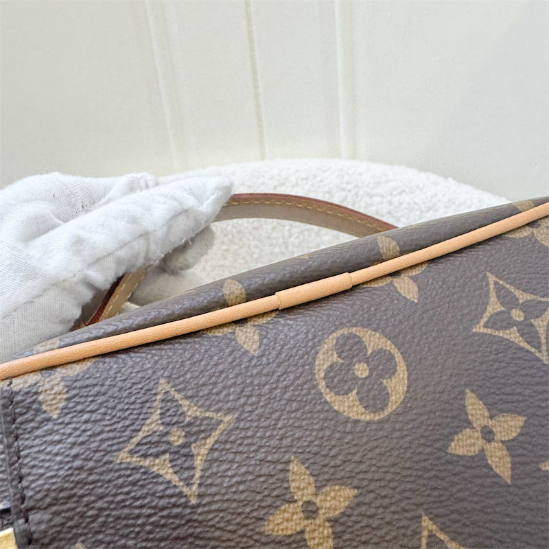 LV Nice Mini Toiletry Pouch in Monogram Canvas GHW