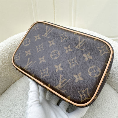 LV Nice Mini Toiletry Pouch in Monogram Canvas GHW