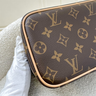 LV Nice Mini Toiletry Pouch in Monogram Canvas GHW