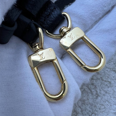 LV Ivy Wallet On Chain WOC / Mini Bag in Black Giant Monogram Empreinte Leather and GHW