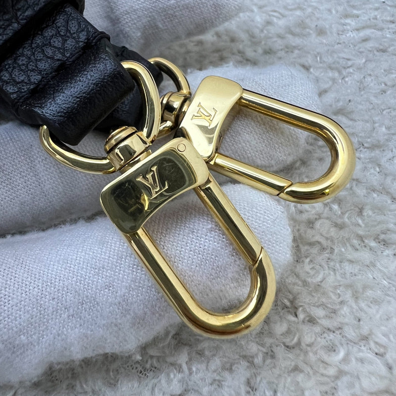 LV Ivy Wallet On Chain WOC / Mini Bag in Black Giant Monogram Empreinte Leather and GHW
