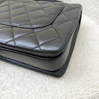 Chanel Small Trendy CC Top Handle Flap in Black Lambskin LGHW (Model: A92236)