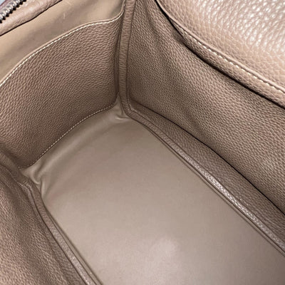 Hermes Lindy 30 in Etoupe Clemence Leather and PHW