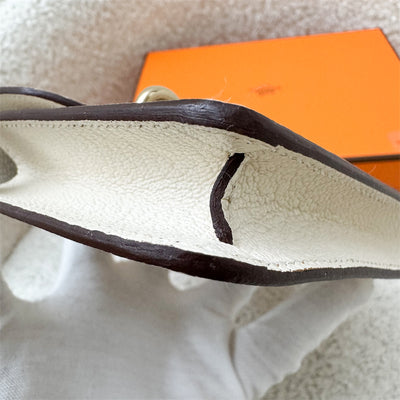 Hermes Roulis Slim in Nata Chevre Leather and GHW