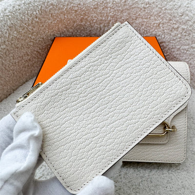 Hermes Roulis Slim in Nata Chevre Leather and GHW