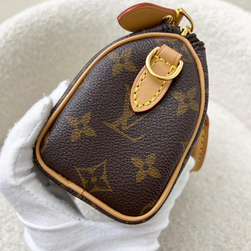 LV Nano Speedy in Monogram Canvas and GHW