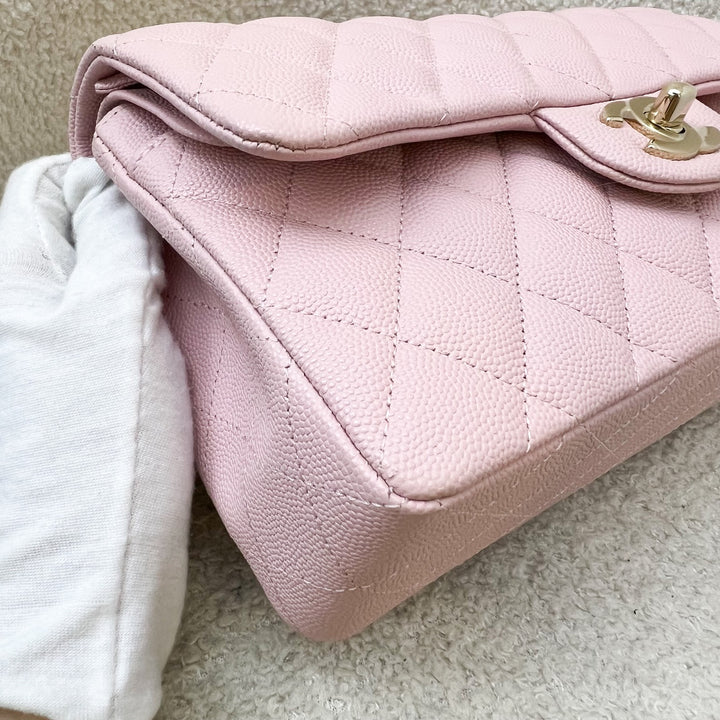 Light Pink Caviar Chanel Pink Vintage Bag Chanel Small Classic