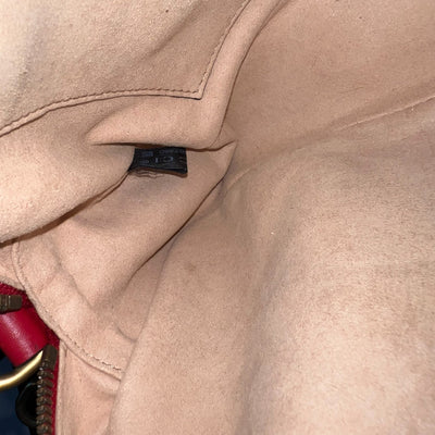 Gucci Marmont Small Camera Bag in Red Matelasse Chevron Leather and AGHW