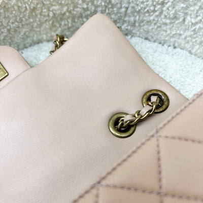 Chanel Seasonal Mini Rectangle Flap Bag in Nude Pink and AGHW