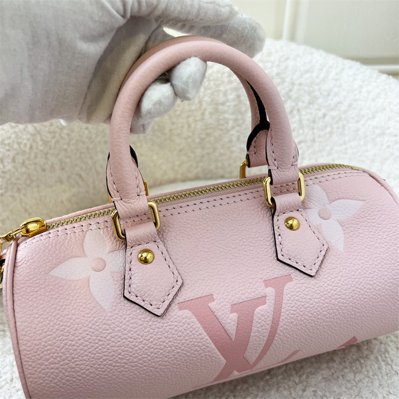 LV Papillon BB By the Pool Gradient Pink Empreinte Leather – Brands Lover