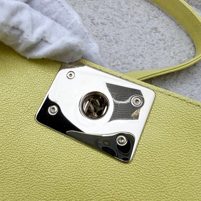 Chanel Small 20cm Boy Flap in Yellow Caviar and LGHW