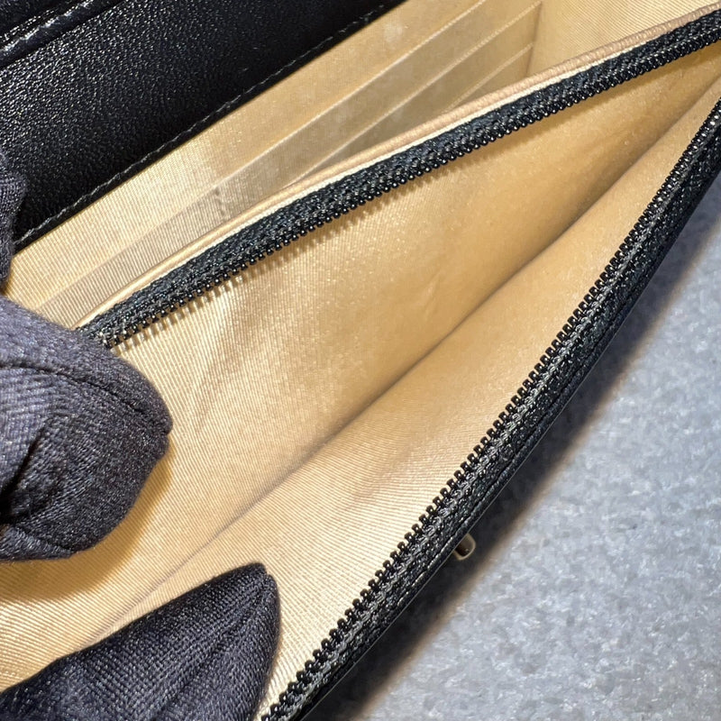 Chanel Pearl Crush Wallet on Chain WOC in Black Lambskin and AGHW (Model: AP1450)