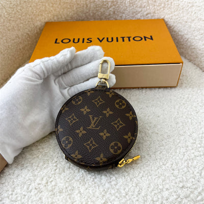 LV Multi Pochette Accessoires MPA Round Pouch in Monogram Canvas GHW