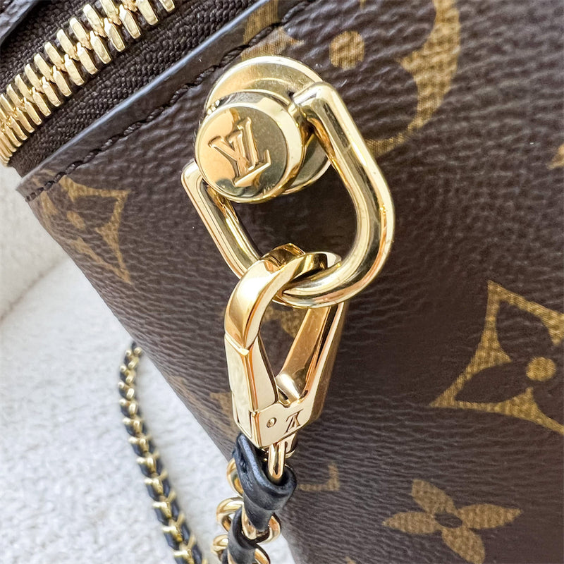 LV Vanity PM in Monogram Canvas and Black Trim with GHW