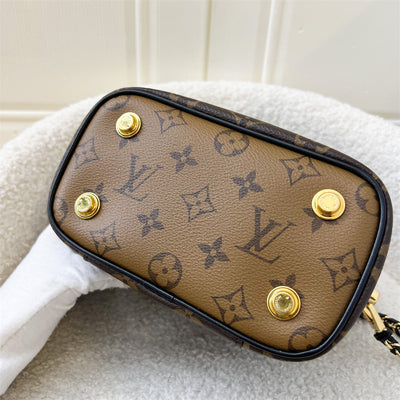 LV Vanity PM in Monogram Canvas and Black Trim with GHW