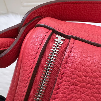 Hermes Lindy 26 in Bougainvillea Clemence Leather and PHW