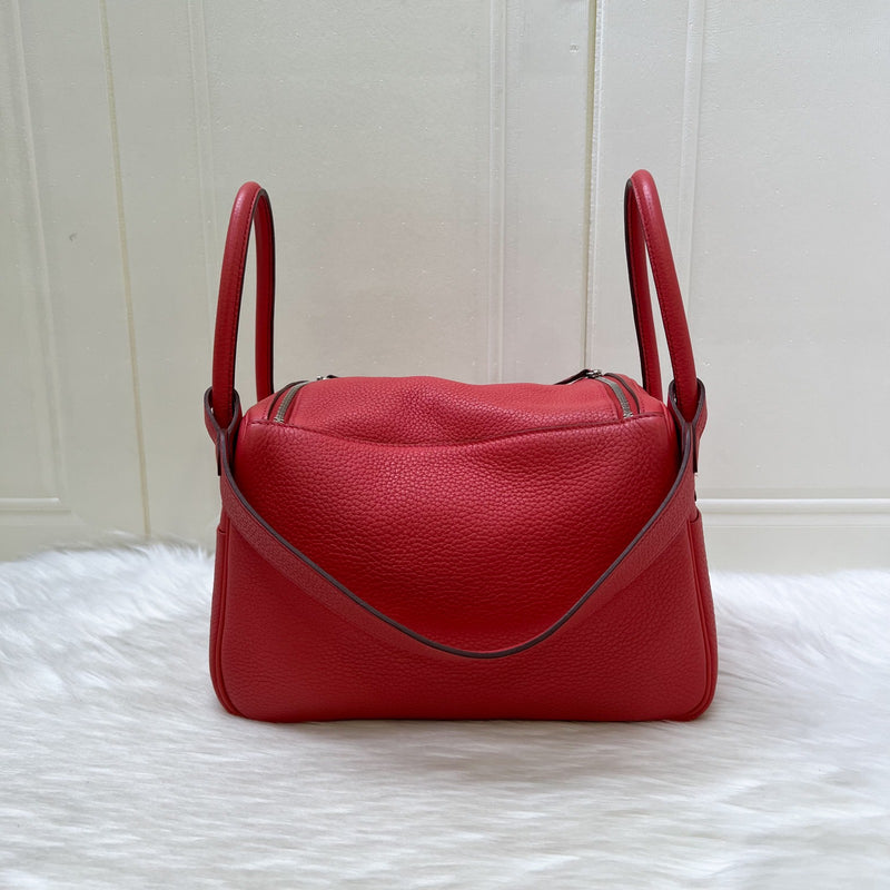 Hermes Lindy 26 in Bougainvillea Clemence Leather and PHW