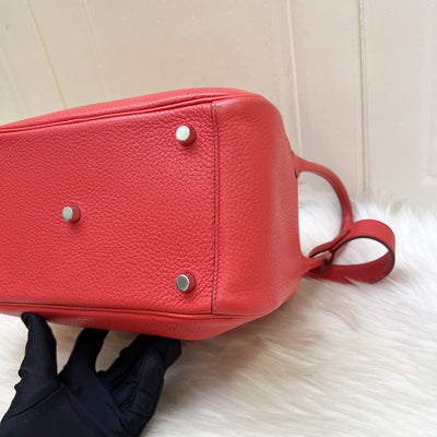 Hermes Lindy 26 in Bougainvillea Clemence Leather and PHW