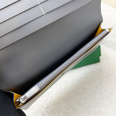 Goyard Saint-Lambert Long Bifold Wallet in Grey Goyardine Canvas