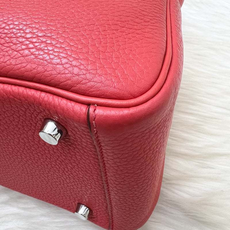 Hermes Lindy 26 in Bougainvillea Clemence Leather and PHW