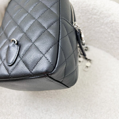 Chanel 24C Classic Mini Backpack in Black Caviar and SHW