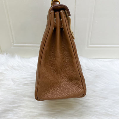 Hermes Kelly 28 in Gold Togo Leather and GHW