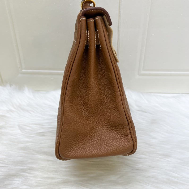Hermes Kelly 28 in Gold Togo Leather and GHW