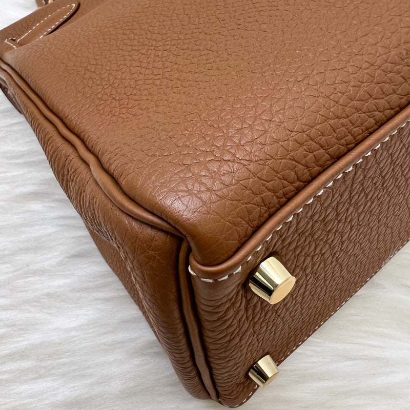 Hermes Kelly 28 in Gold Togo Leather and GHW