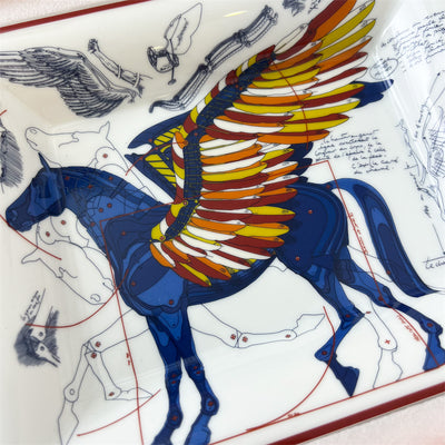 Hermes Pegasus Change Tray in Porcelain