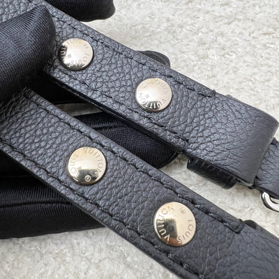 LV Buci Flap Bag in Black Epi Leather and SHW (Model: M59386)