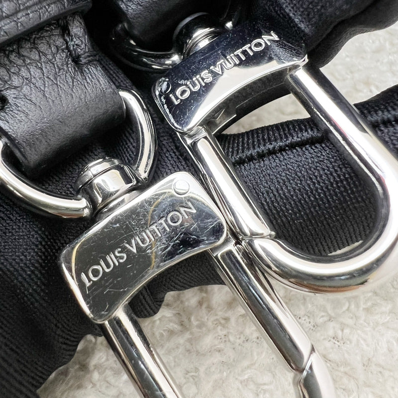 LV Buci Flap Bag in Black Epi Leather and SHW (Model: M59386)