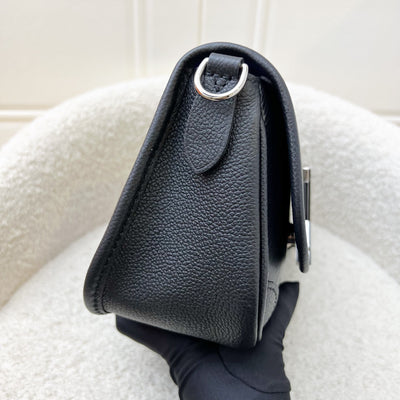 LV Buci Flap Bag in Black Epi Leather and SHW (Model: M59386)