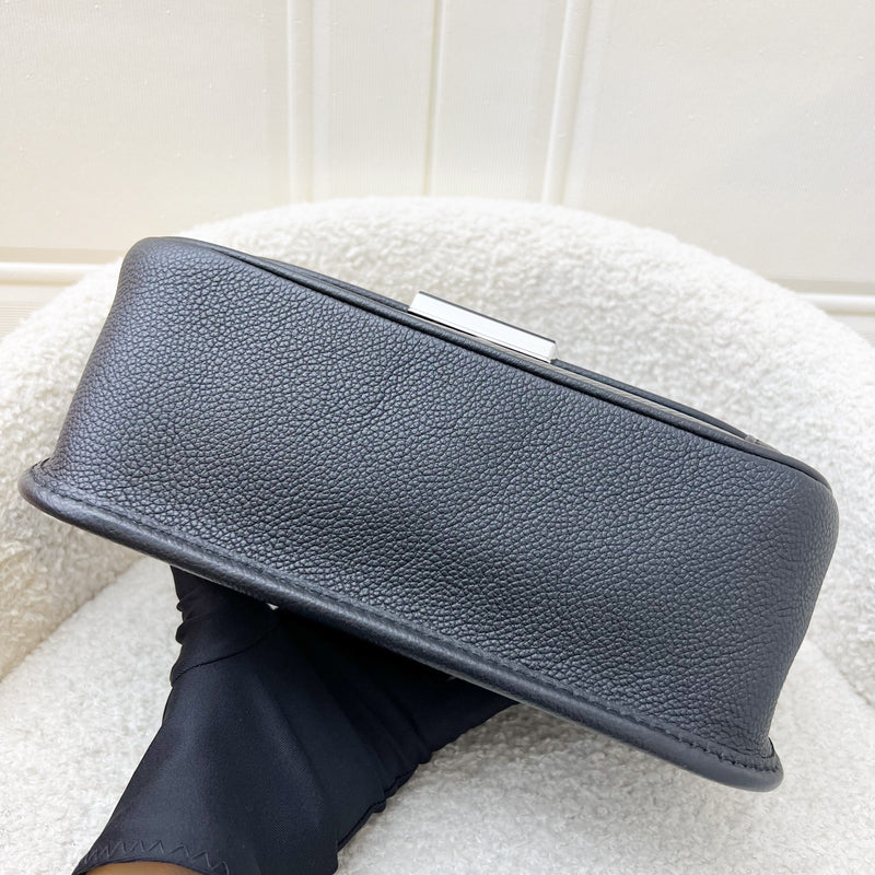 LV Buci Flap Bag in Black Epi Leather and SHW (Model: M59386)
