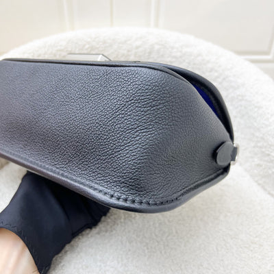 LV Buci Flap Bag in Black Epi Leather and SHW (Model: M59386)