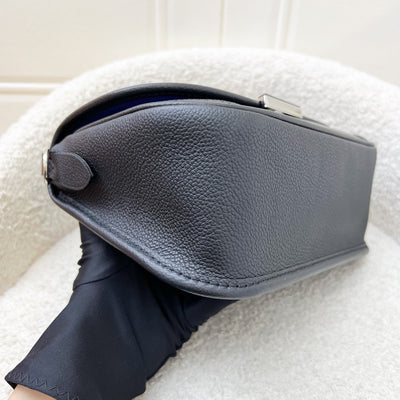 LV Buci Flap Bag in Black Epi Leather and SHW (Model: M59386)