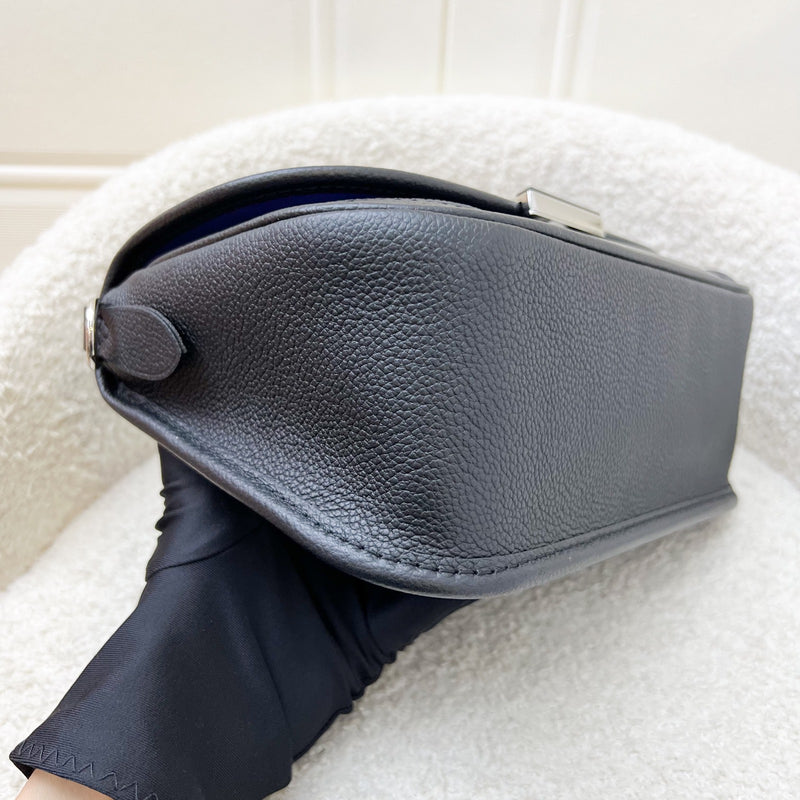 LV Buci Flap Bag in Black Epi Leather and SHW (Model: M59386)